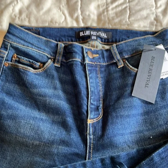 Ladies’ jeans NWT Blue Revival NWT size 26 - Picture 2 of 6